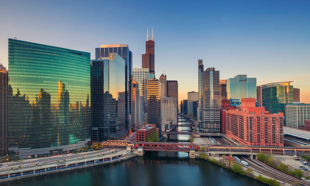 chicago il skyline